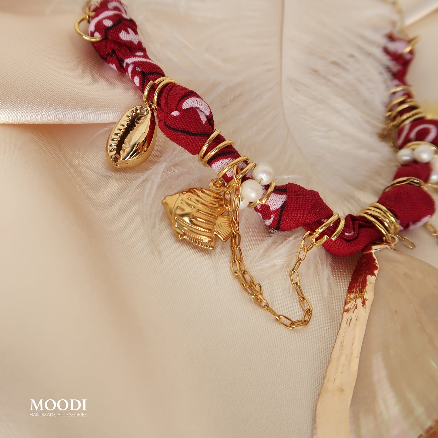 "Boho sea shine" necklace
