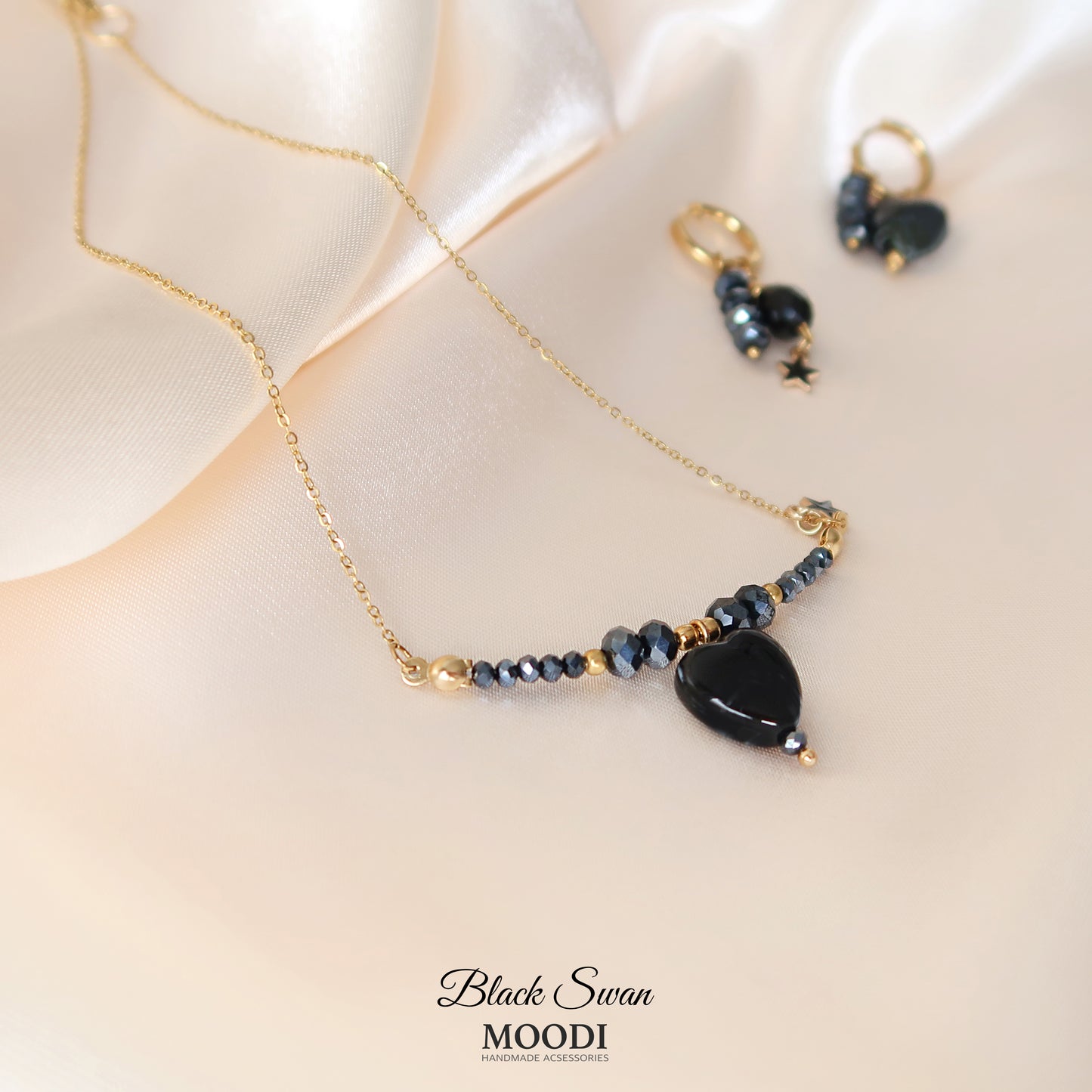 Black Swan Necklace