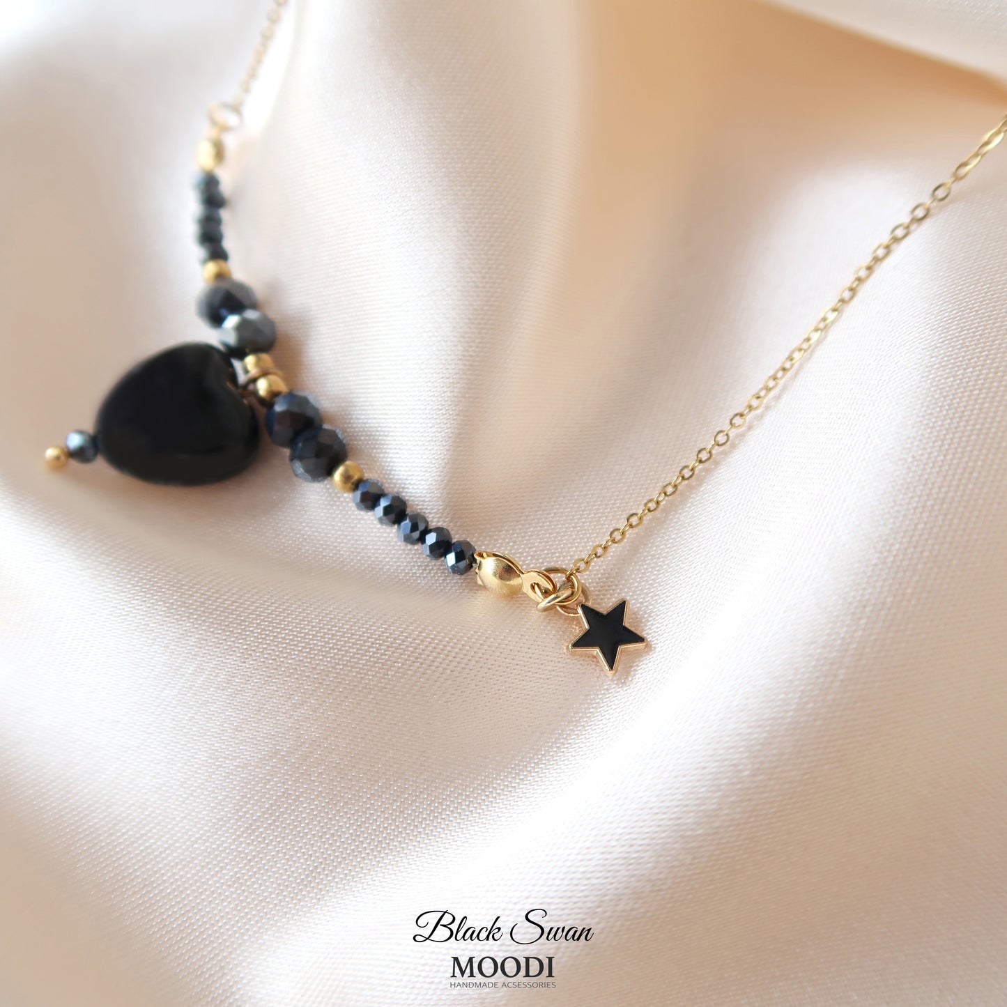 Black Swan Necklace