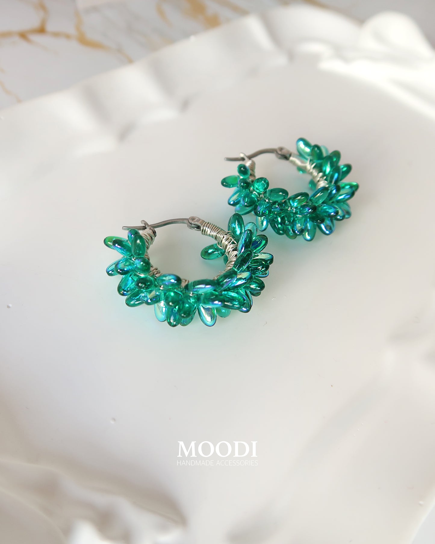 Обеци Hoop Special "Positano"