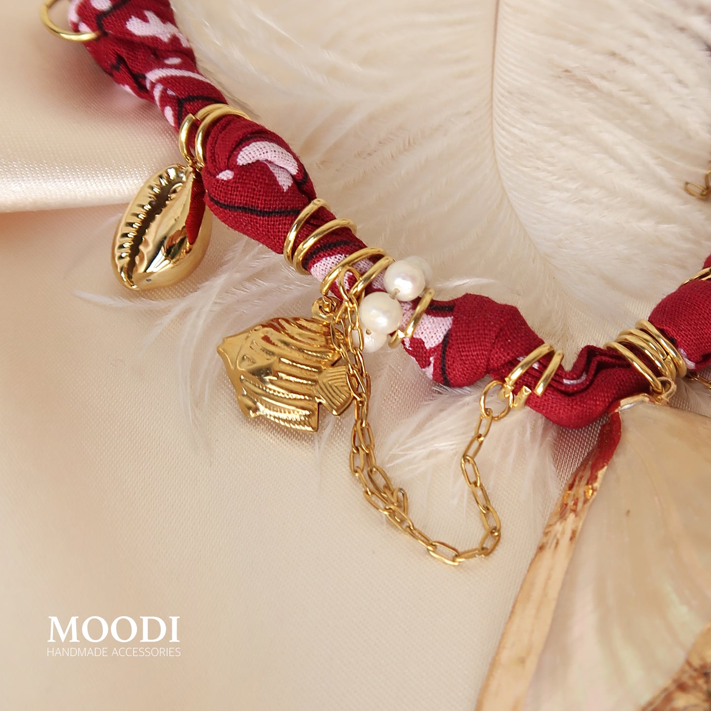 "Boho sea shine" necklace