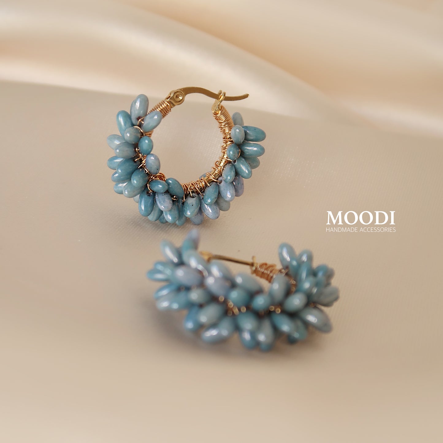Обеци Hoops special "Capri"
