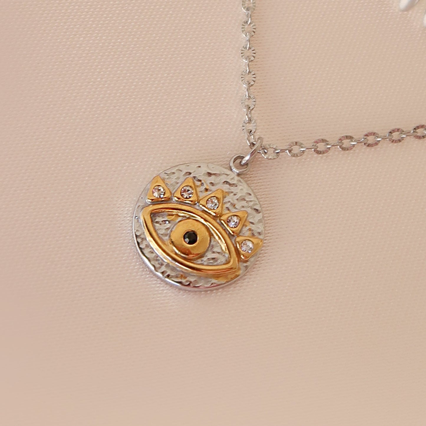 Колие "Silver EYE"