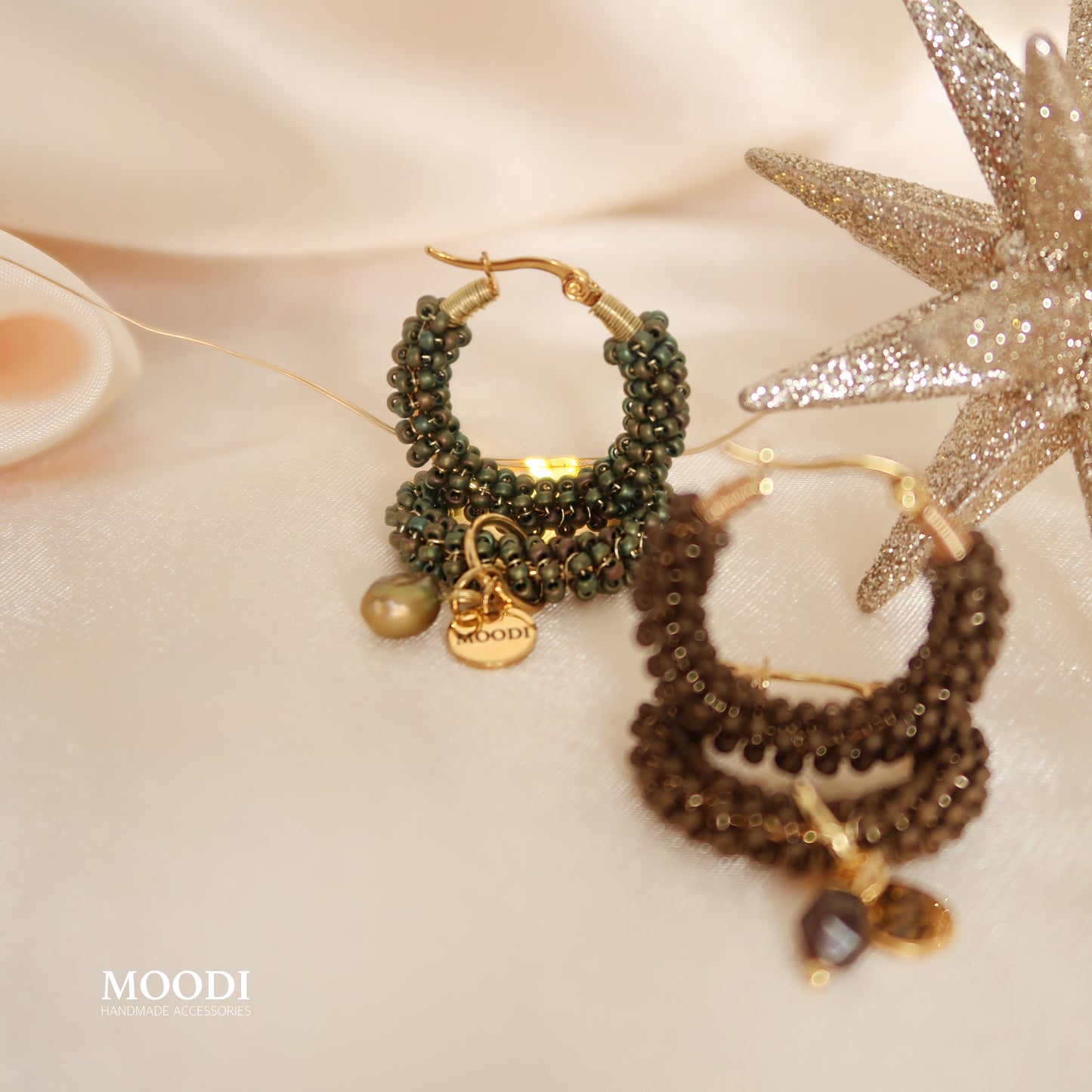 Обеци "Verd antique"