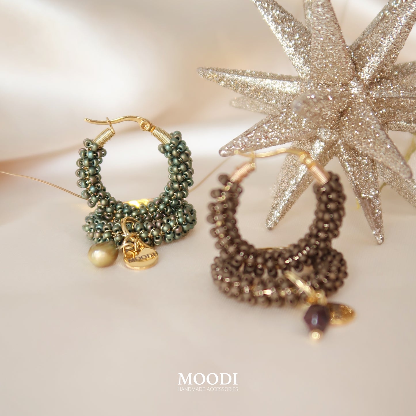 Обеци "Verd antique"