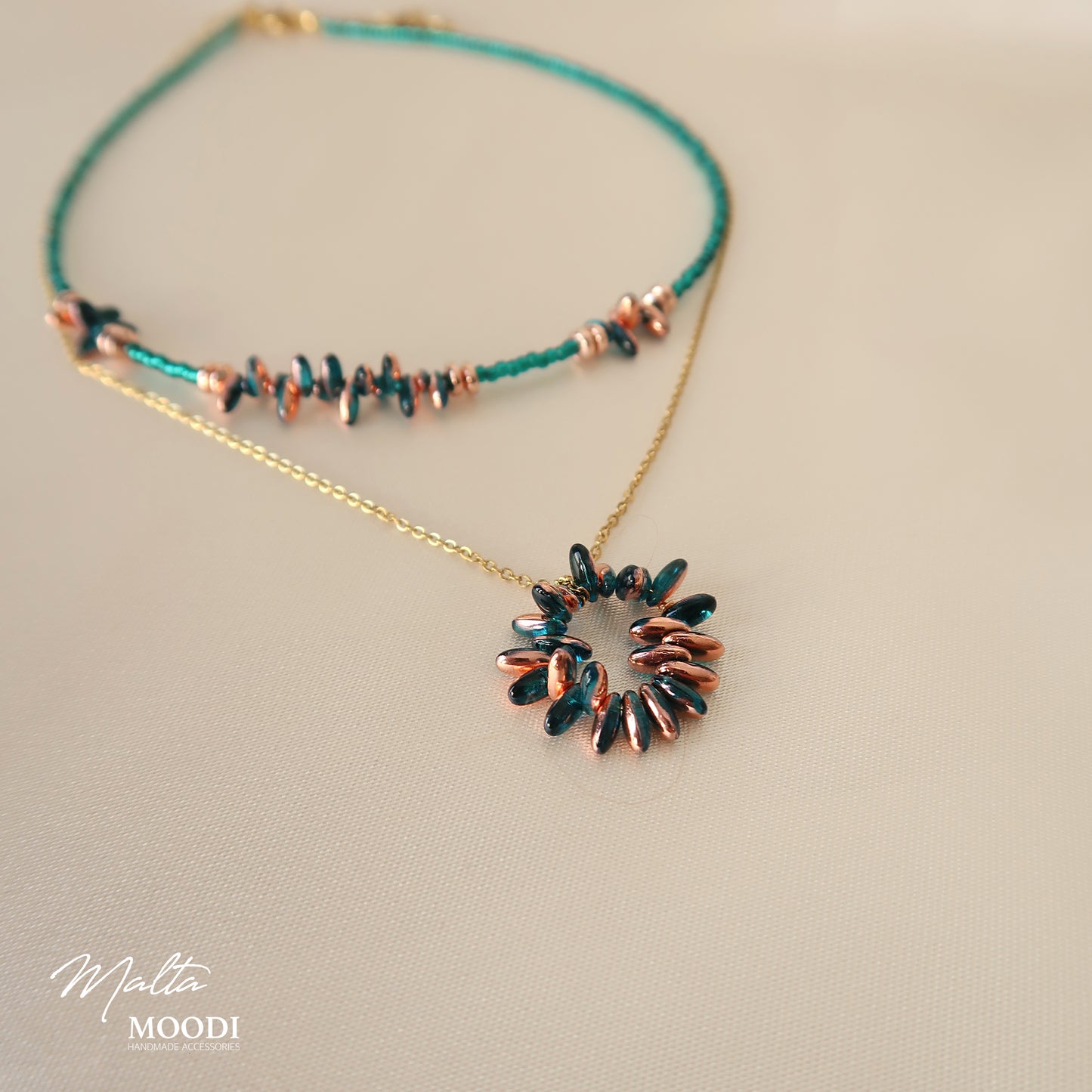 Necklace with pendant "Malta" 
