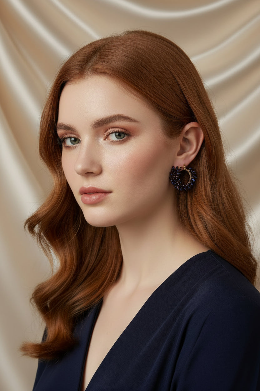 Обеци Hoops Special "Roma"