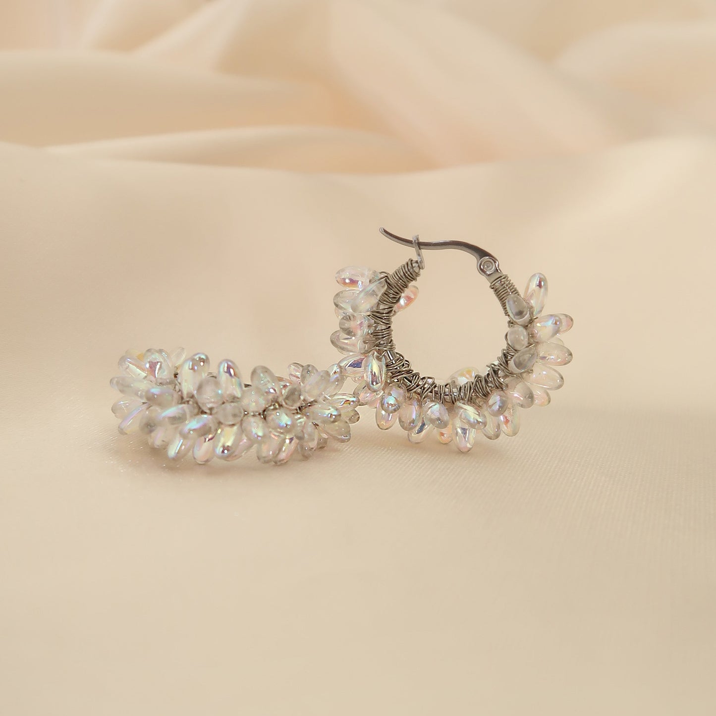 Hoops Special Earrings "Thassos"