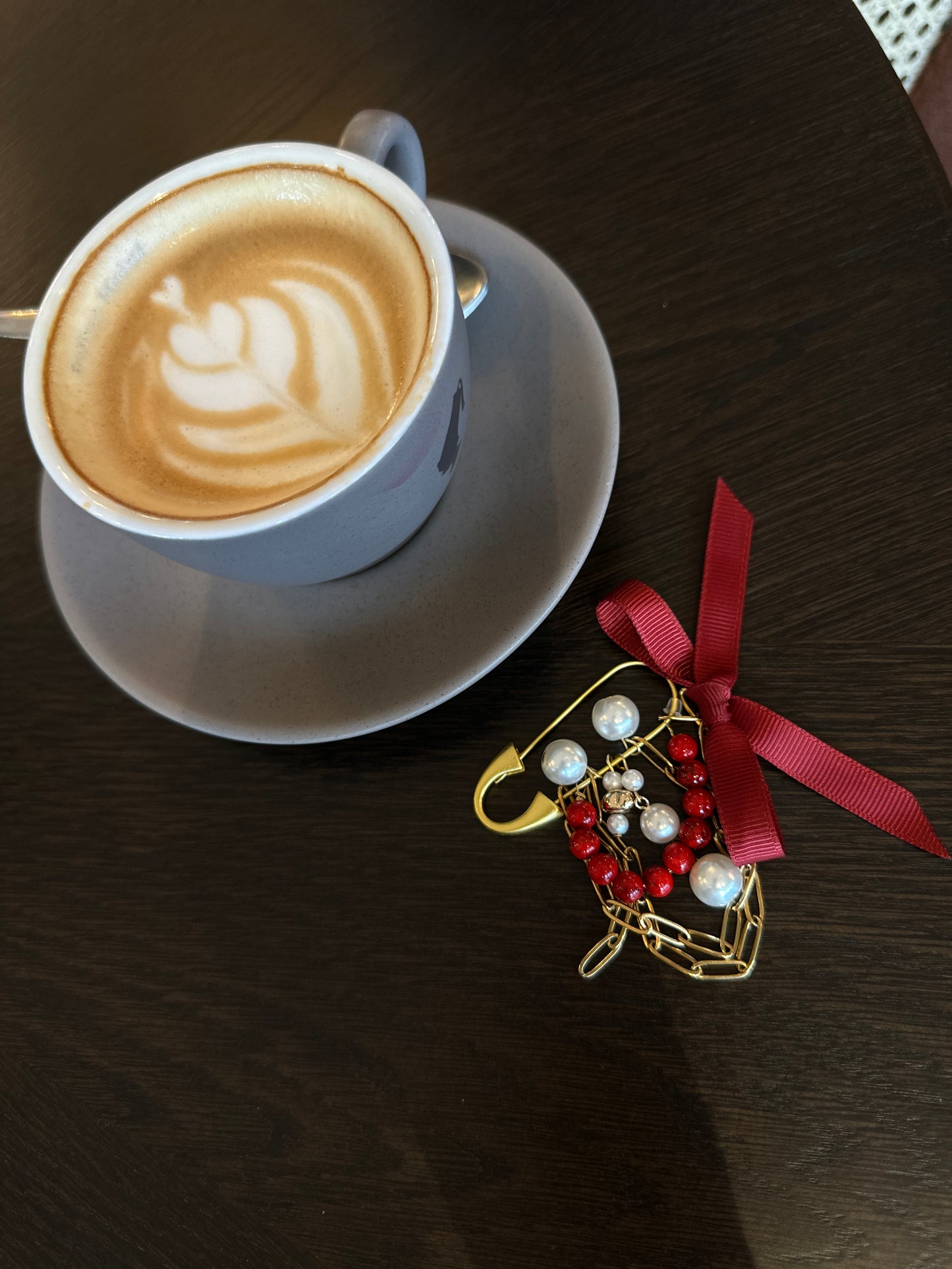 Be hot Necklace and Scarlet Muse brooch