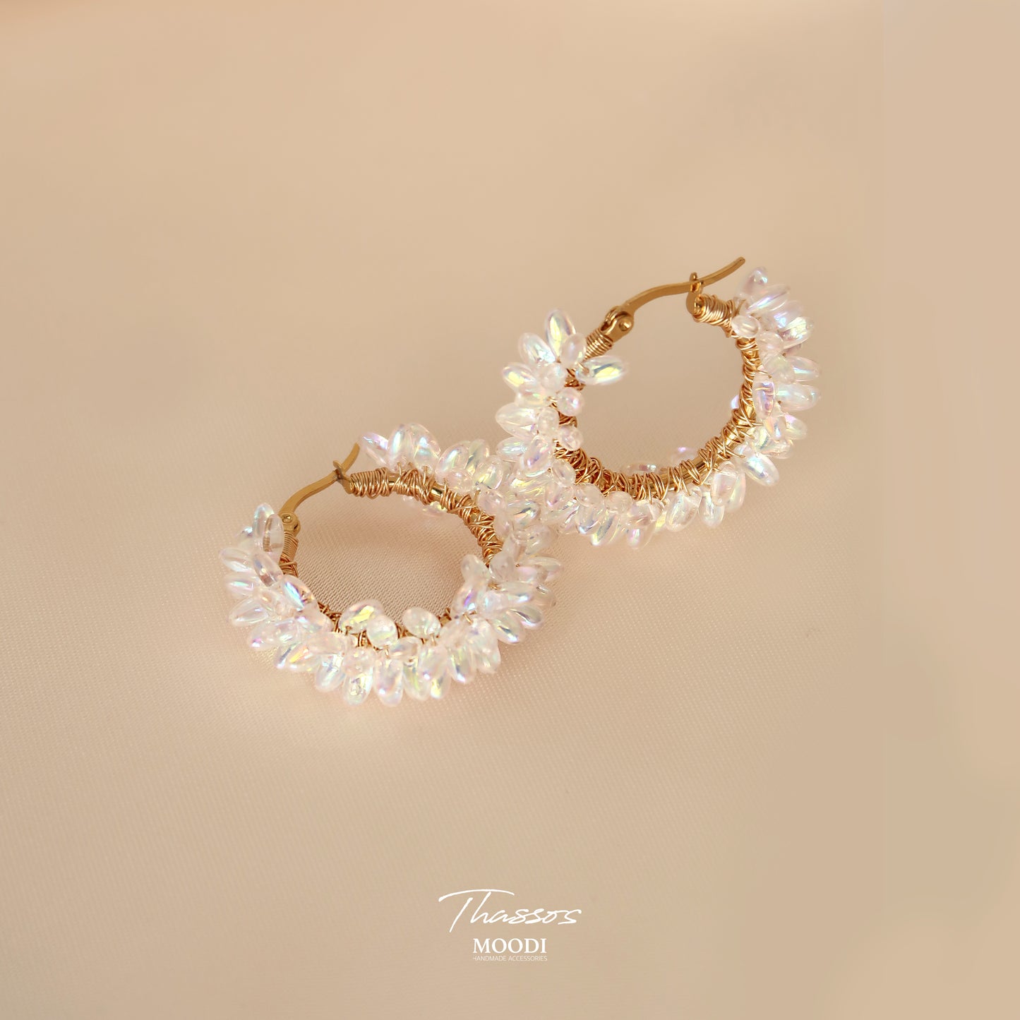 Hoops Special Earrings "Thassos"